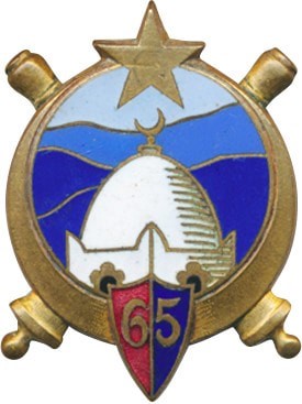 Insigne du 65ième RAA